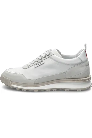 Thom Browne Schoenen, Heren, Wit, 42 1/2 EU, Casual Sneakers