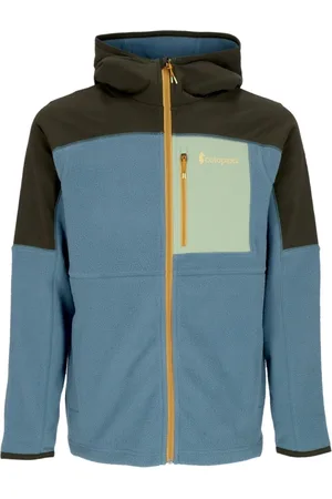 COTOPAXI Sport, Heren, Veelkleurig, L, Polyester, Fleece Hoodie Jack Woods/blue Spruce