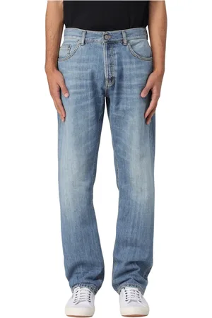 Dondup Jeans, Heren, Blauw, W30, Denim, Slim Fit Denim Jeans
