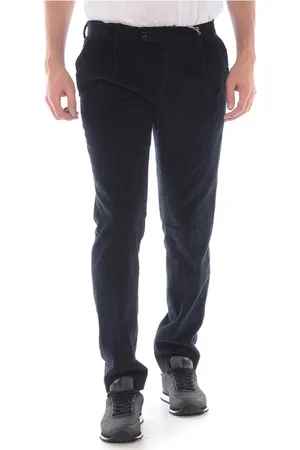 D.A. Daniele Alessandrini Broeken, Heren, Zwart, L, Katoen, Jeans