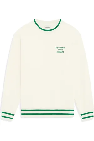 Drôle de Monsieur Truien, Heren, , S, Katoen, Sportief Sweatshirt met Slogan