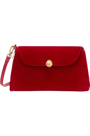 Furla Tassen, Dames, Rood, ONE Size, Katoen, Sfera Soft Mini Bag XL