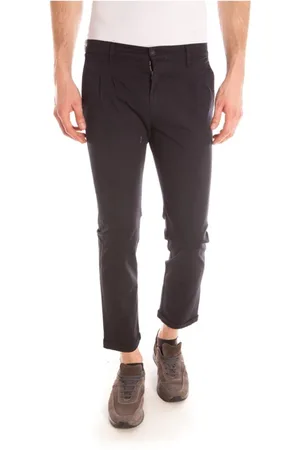 D.A. Daniele Alessandrini Broeken, Heren, Blauw, W30, Denim, Denim Broek Klassieke Stijl