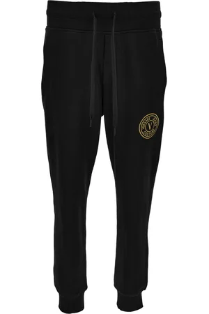 VERSACE Broeken, Heren, Zwart, M, Broek Zwart