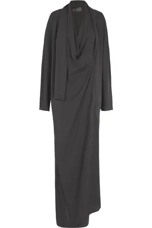 Cortana Kleedjes, Dames, Zwart, M, Edda Maxi-jurk