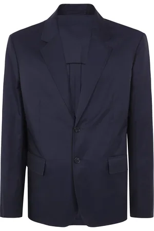 Lanvin Jassen, Heren, Blauw, S, Denim, Casual Denim Jas