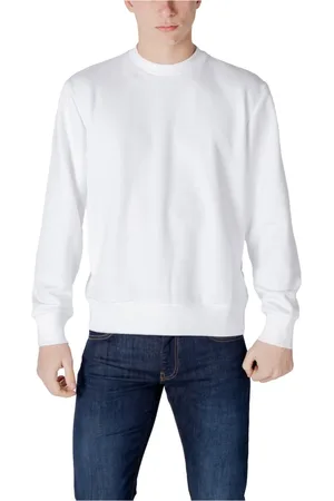 Colmar Sweatshirts & Hoodies, Heren, Wit, 2Xl, Katoen, Hoodless Sweatshirt