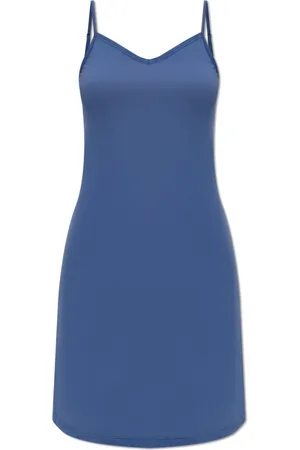 Hanro Nachtkleding & Lounge, Dames, Blauw, M, Katoen, Pyjama
