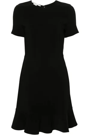 Stella McCartney Kleedjes, Dames, Zwart, S, Iconische Midi Jurk