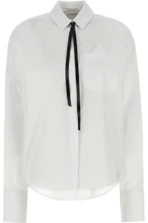 Sportmax Blouses & Shirts, Dames, Wit, S, Katoen, Gesso 001 Shirt