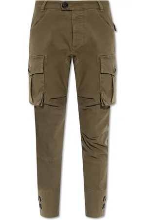 Dsquared2 Broeken, Dames, Groen, M, Katoen, Cargo Broek