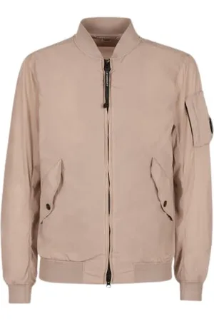 C.P. Company Jassen, Heren, Roze, M, Powder Coats Collection Bomberjack