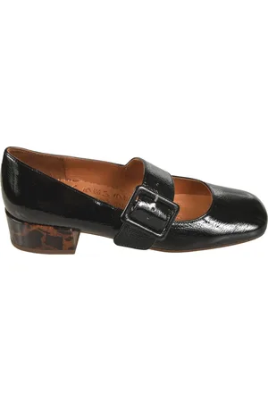 Chie Mihara Schoenen, Dames, Zwart, 39 EU, Leer, Zwarte, zwarte pumps