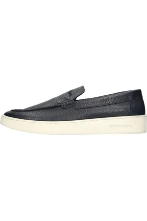 HARMONT&BLAINE Schoenen, Heren, Blauw, 42 EU, Leer, Platte schoenen Blauw