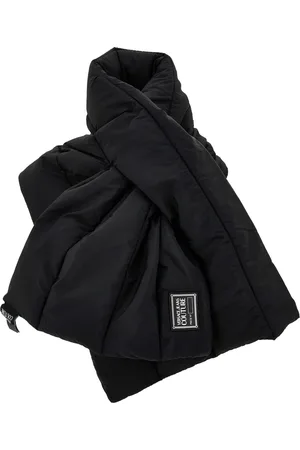 VERSACE Accessoires, Dames, Zwart, ONE Size, Sjaals Zwart