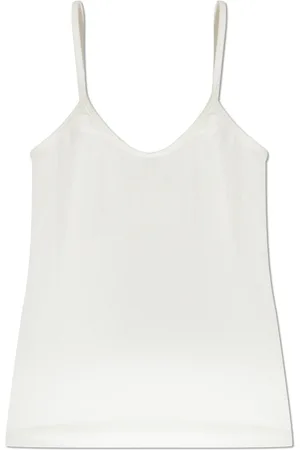 Dsquared2 Tops, Dames, Wit, L, Lingerie Top met Bandjes