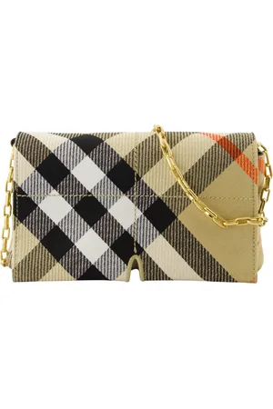 Burberry Tassen, Dames, , ONE Size, Vintage Check Mini Snap Bag