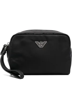 Emporio Armani Tassen, Dames, Zwart, ONE Size, Capsule Portemonnees