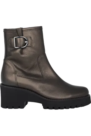 Gabor Schoenen, Dames, Groen, 38 EU, Leer, Stijlvolle Enkelboot