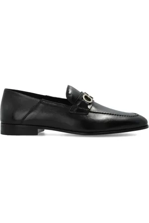 Salvatore Ferragamo Schoenen, Heren, Zwart, 39 EU, Leer, Biarritzt Loafers