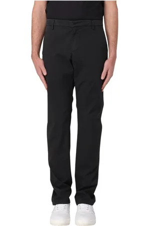 Dondup Broeken, Heren, Zwart, W29, Slim Fit Gaubert Broek