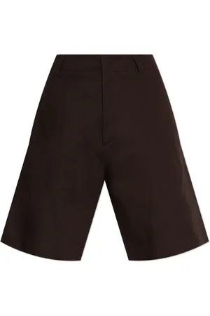 Jil Sander Korte broeken, Heren, Bruin, L, Katoen, Katoenen shorts