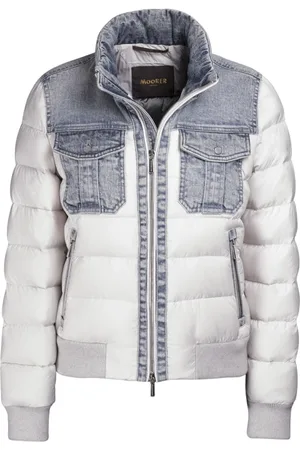 MOORER Jassen, Dames, Veelkleurig, S, Denim, Leslie-104X-N
