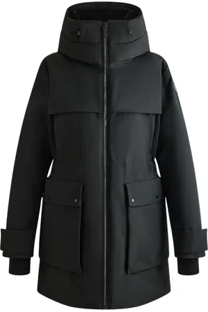 Fusalp Mantels, Dames, Zwart, L, Elisabeth Oversized Parka
