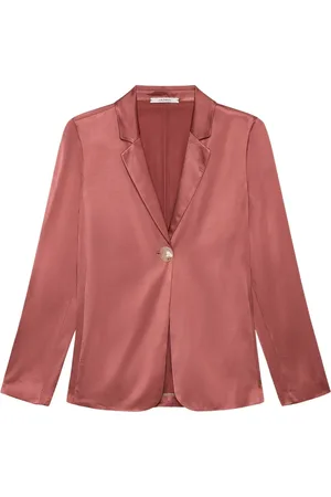 Maliparmi Jassen, Dames, Rood, L, Shiny Cady Jasje