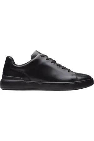 Clarks Schoenen, Heren, Zwart, 41 EU, Leer, Courtlite Lace Sport Shoe