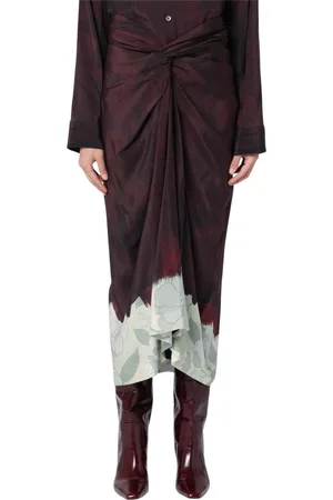 DRIES VAN NOTEN Rokken, Dames, Bruin, S, Korte kokerrok