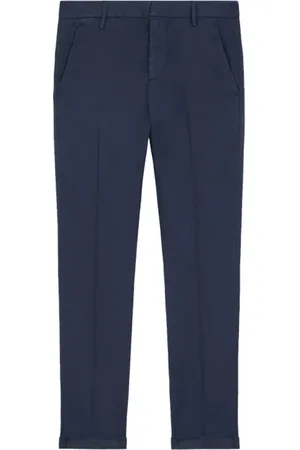 Dondup Broeken, Heren, Blauw, W35, Katoen, Gaubert Broek