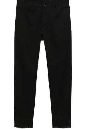 Dolce & Gabbana Broeken, Heren, Zwart, XL, Zwarte Chino Broek