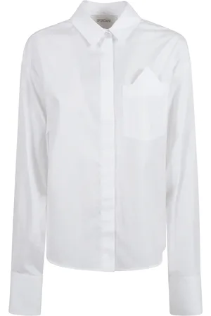 Sportmax Blouses & Shirts, Dames, Wit, S, Katoen, Gesso Shirt