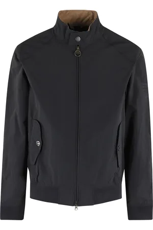 Barbour Jassen, Heren, Blauw, M, Katoen, Navy Harrington Rectifier Jas