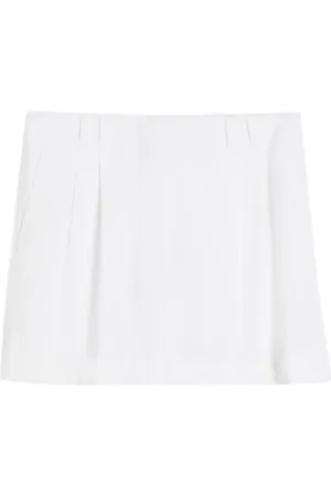 Max Mara Korte broeken, Dames, Wit, S, Katoen, Katoen Elastaan Blend Leggings
