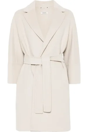 Max Mara Mantels, Dames, , L, Wol, Arona 055 Belted Coat
