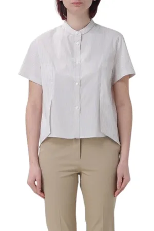 FAY Blouses & Shirts, Dames, Wit, S, Stijlvol Overhemd