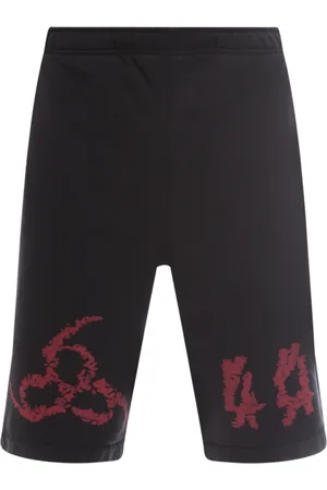 44 Label Group Korte broeken, Heren, Zwart, M, Katoen, Casual Shorts