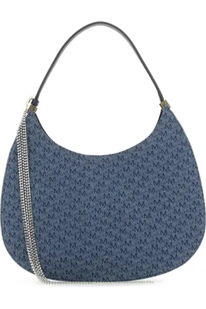 MAGDA BUTRYM Tassen, Dames, Blauw, ONE Size, Leer, Handtas