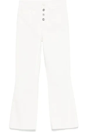 Liu Jo Jeans, Dames, Wit, W31, Katoen, Witte Straight Jeans