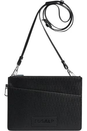 Fusalp Tassen, Dames, Zwart, ONE Size, Leer, Pouch L