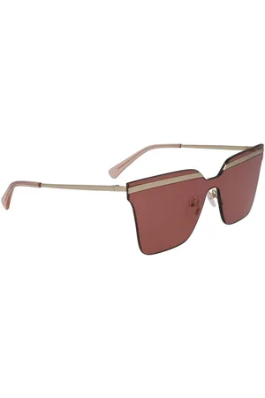 Longchamp Accessoires, unisex, Veelkleurig, ONE Size, Metalen Zonnebril