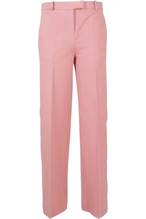 Circolo Broeken, Dames, Roze, M, Katoen, Wijde broek