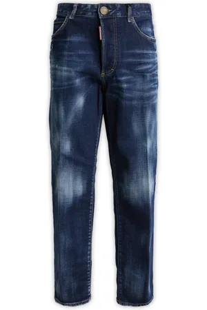 Dsquared2 Jeans, Dames, Blauw, S, Denim, Klassieke denim jeans