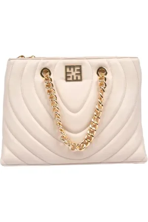 ERMANNO SCERVINO Tassen, Dames, , ONE Size, Leer, Grote Tas met Dubbele Handgreep Pamela