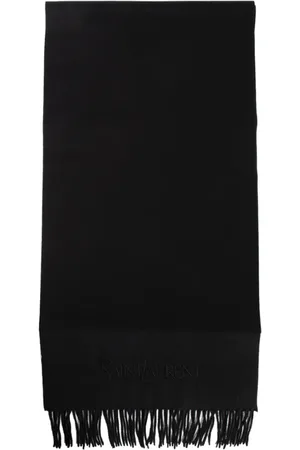 Saint Laurent Accessoires, Heren, Zwart, ONE Size, Zwarte Sjaal Collectie