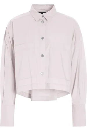 Bitte Kai Rand Blouses & Shirts, Dames, Roze, L, Katoen, Core Katoenen Shirt