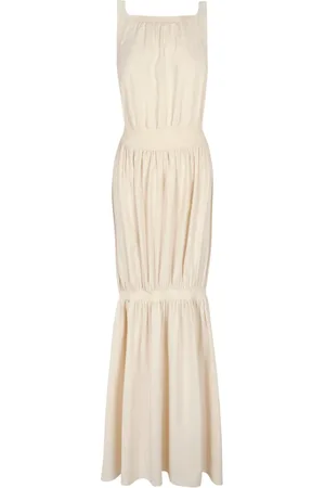 Cortana Kleedjes, Dames, , L, Linnen, Morgana Maxi-jurk