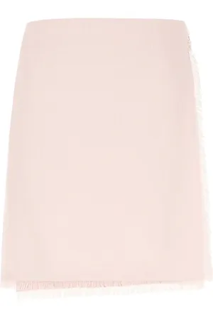 Burberry Rokken, Dames, Roze, 2Xs, Wol, Korte Rok